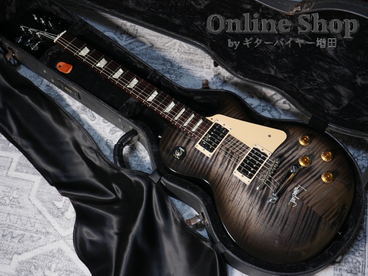 Gibson 【解説・試奏動画】1997 Joe Perry Les Paul Translucent Black