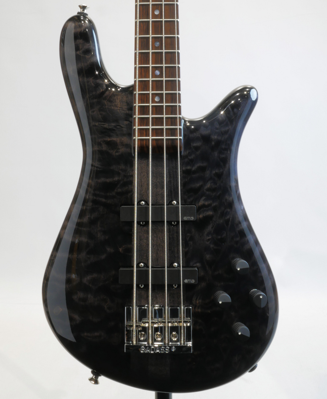 Spector Custom Shop NS-2J Master Grade Solid Quilt Maple BKS HG