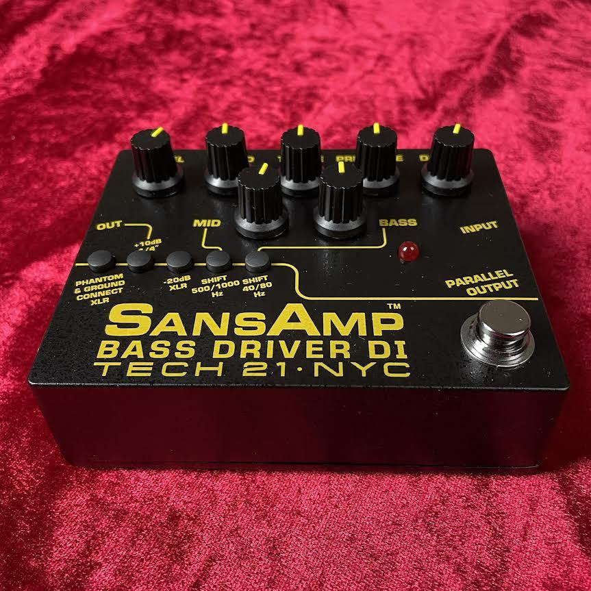 TECH21 SANSAMP BASS DRIVER DI V2 ベース用プリアンプ ダイレクト 