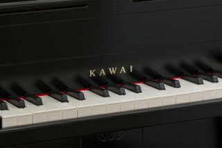 KAWAI ミニピアノ アップライト型 ブラック 黒 1151（新品/送料無料 ...