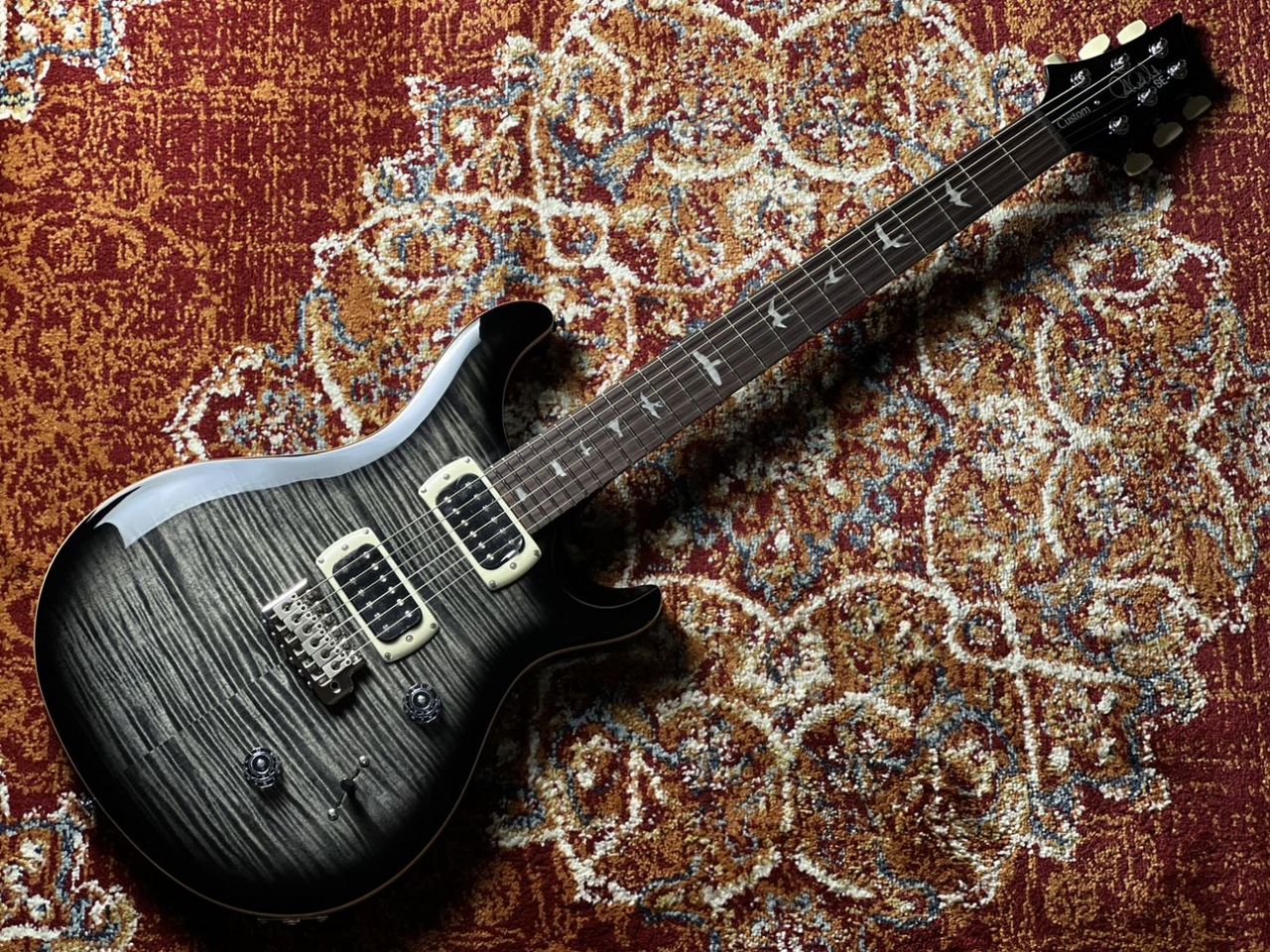 Paul Reed Smith(PRS) SE Custom24 Faded Gray Black Burst【現物画像