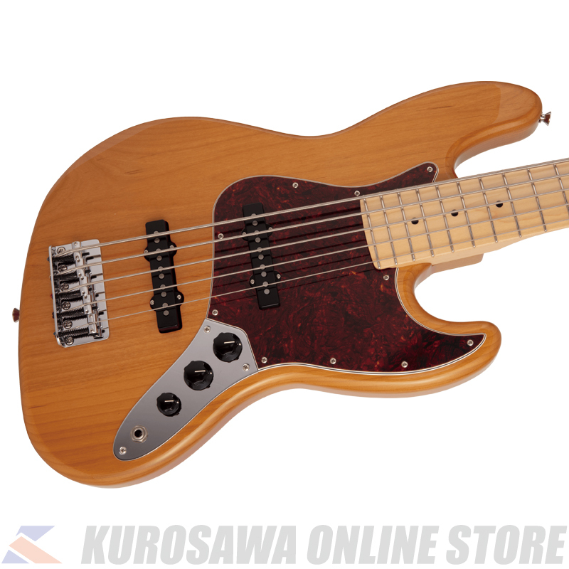 ☆ Fender JAPAN JAZZ BASS ナチュラル ケース付き 日本製 Fender Made in Japan Hybrid II Jazz Bass V Maple Vintage Natural