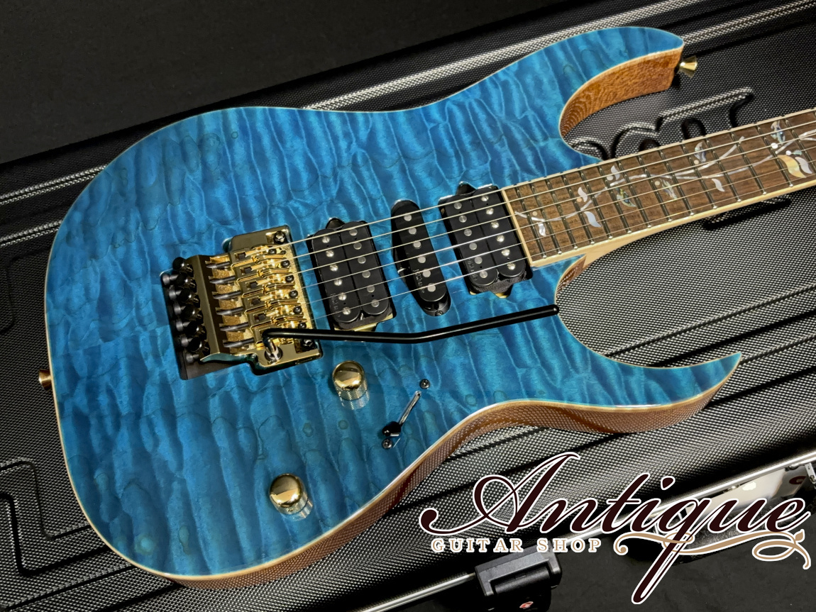 Ibanez Ikebe 50th Anniv. j.custom IKRG85701 S.T.Blue /Quilted