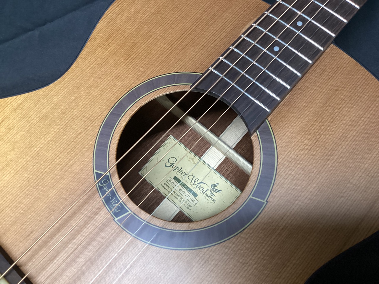 Gopherwood Guitars I210RS ( ローステッドスプルース トップ単板