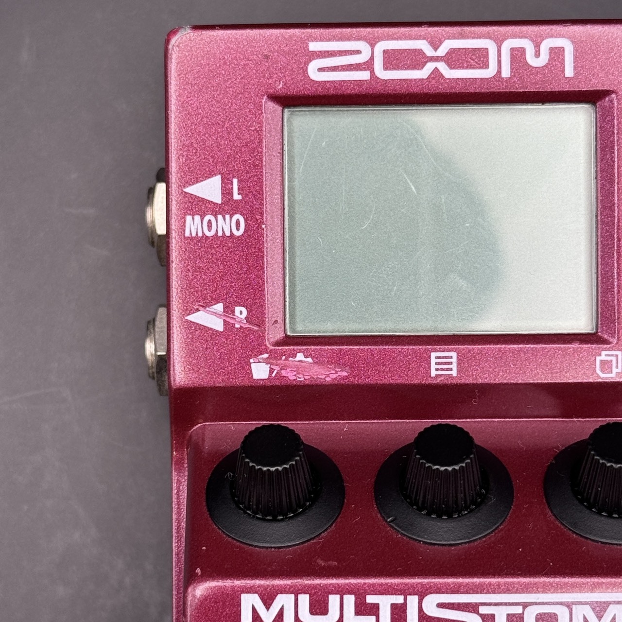 ZOOM 【現物写真】MS-60B【大定番ベースマルチエフェクター】（中古