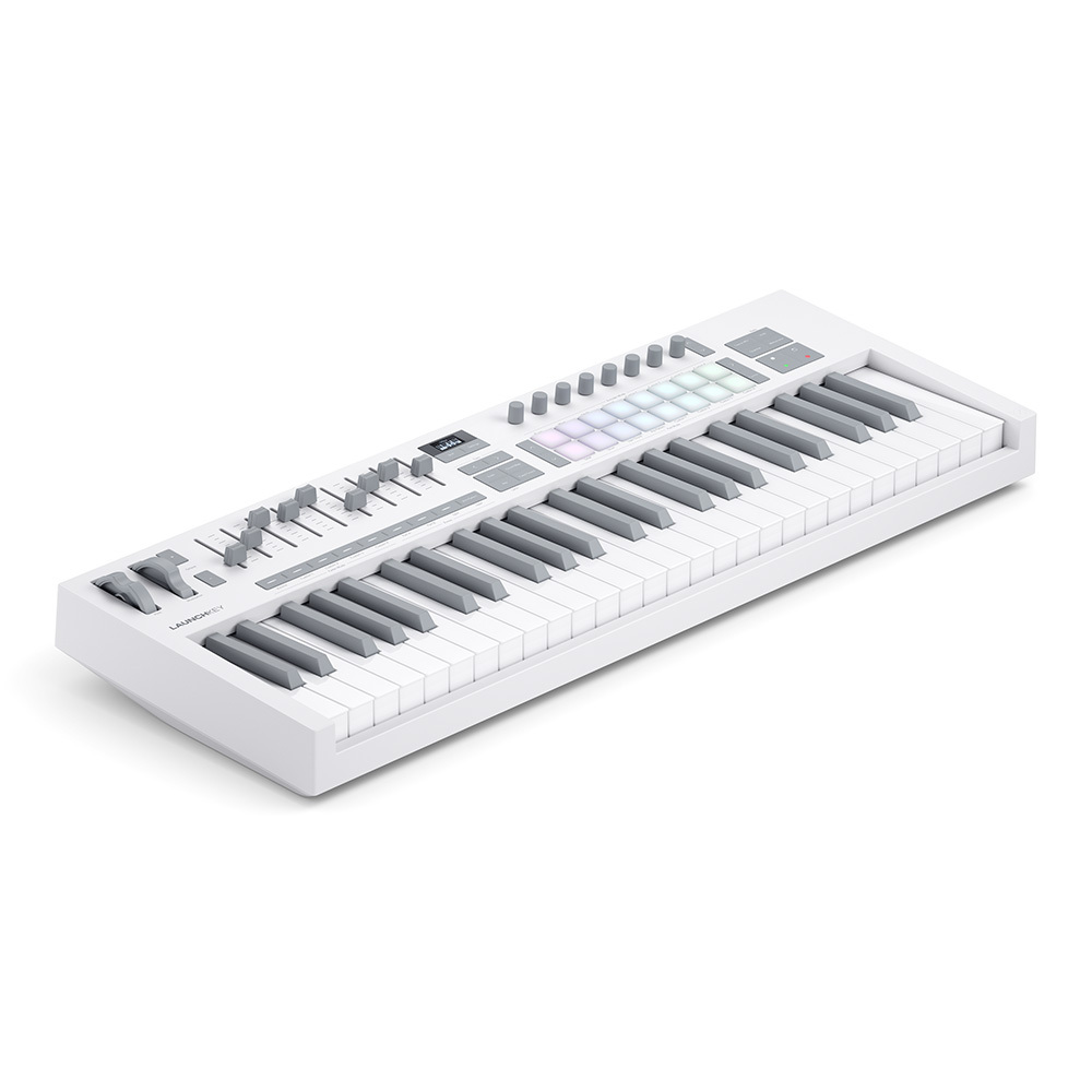 Novation Launchkey 49 Mk4 White 【スタイリッシュなホワイトカラー