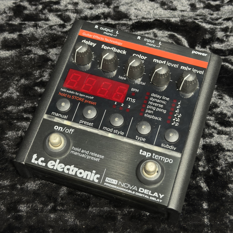 tc electronic ND-1 Nova Delay 【新宿店】（中古）【楽器検索デジマート】