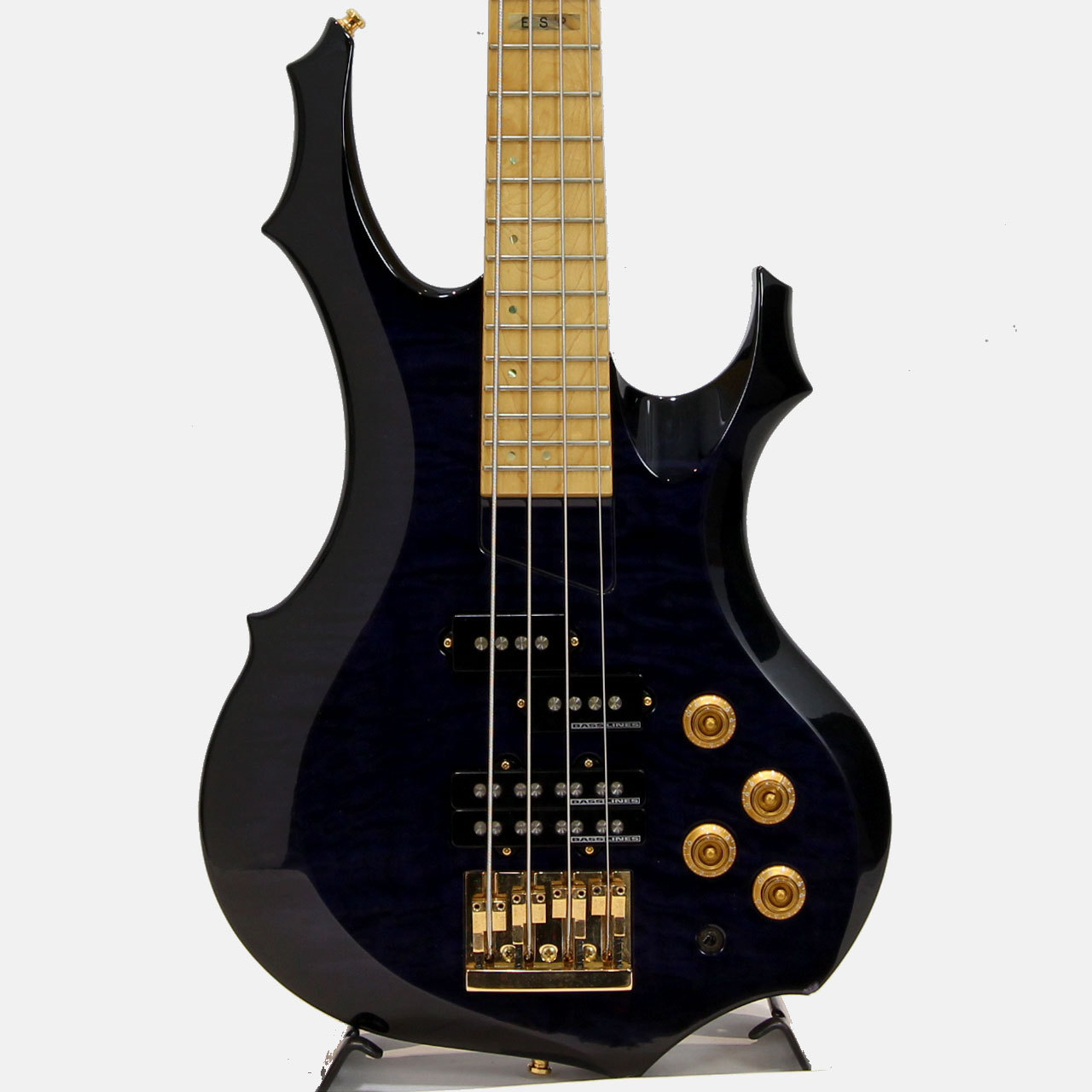 ESP オーダー？　フォレストベース ESP FOREST BASS Custom Order Model / See-through Purple