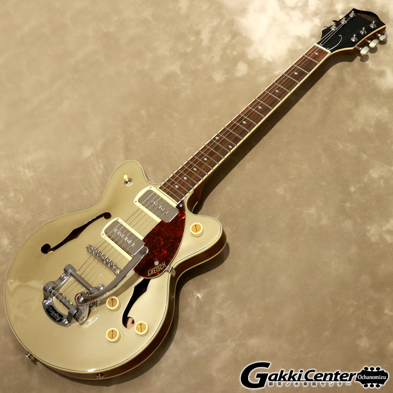 Gretsch G2655T-P90 JR. DOUBLE-CUT P90 WITH BIGSBY, Two-Tone Sahara