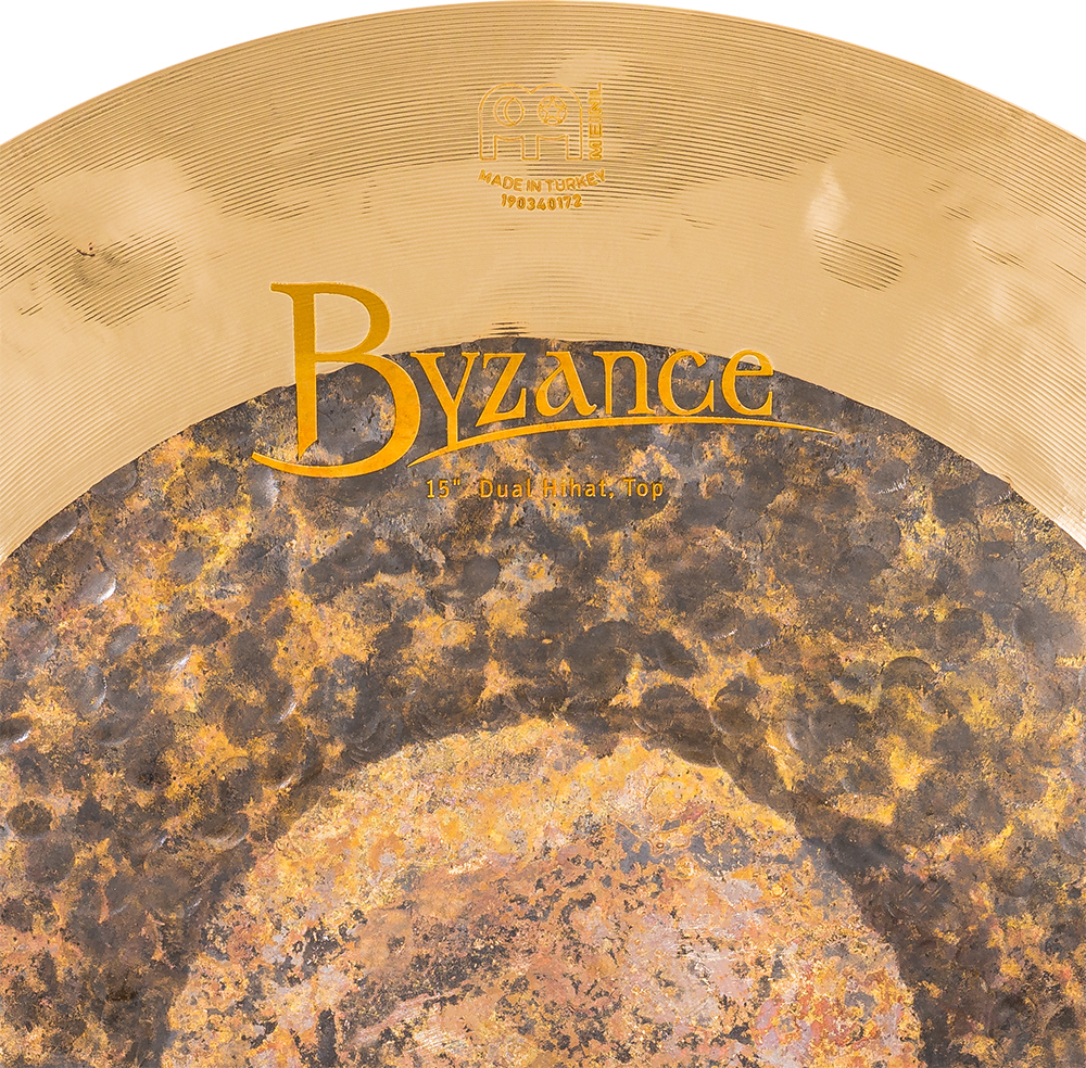 Meinl Cymbals マイネル Byzance Dual Series ハイハットシンバル 15