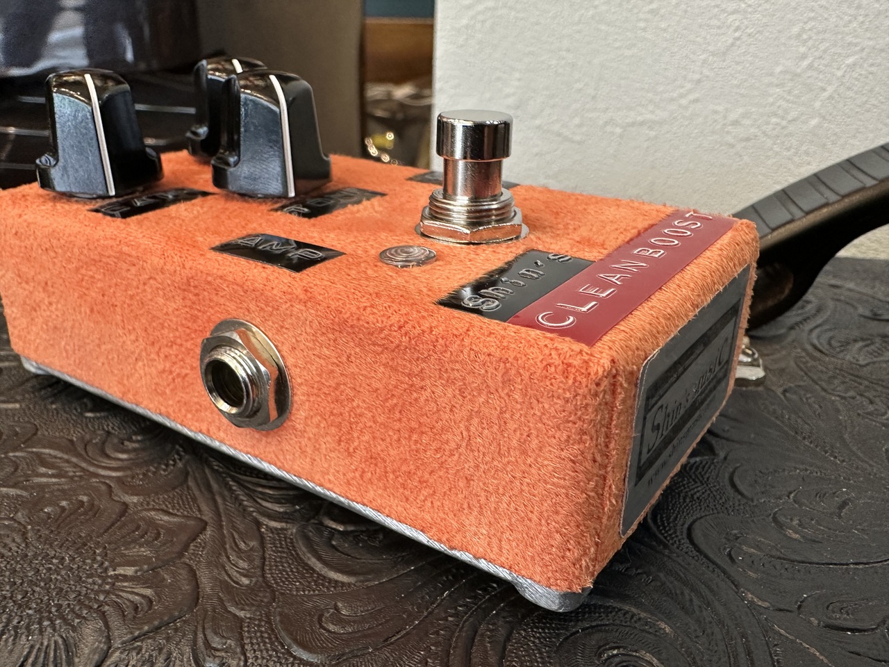 Shin's Music CLEAN BOOST Orange Suede #407（新品/送料無料