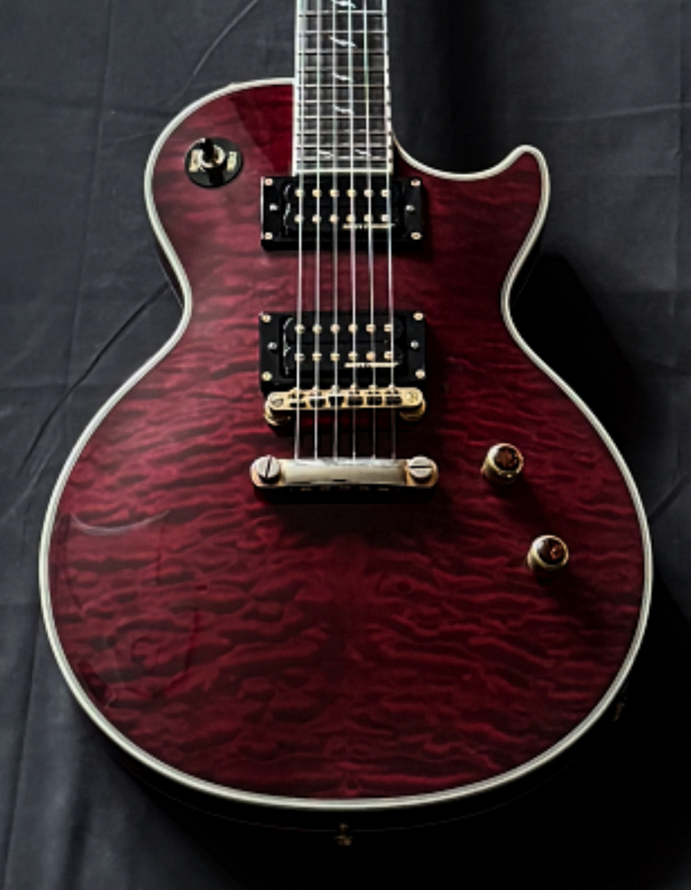 Epiphone Les Paul Custom prophecy 改造品