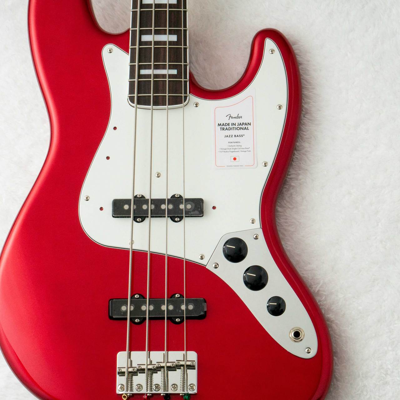 Fender MIJ TRADITIONAL II 70s JAZZ BASS Candy Apple Red / CAR