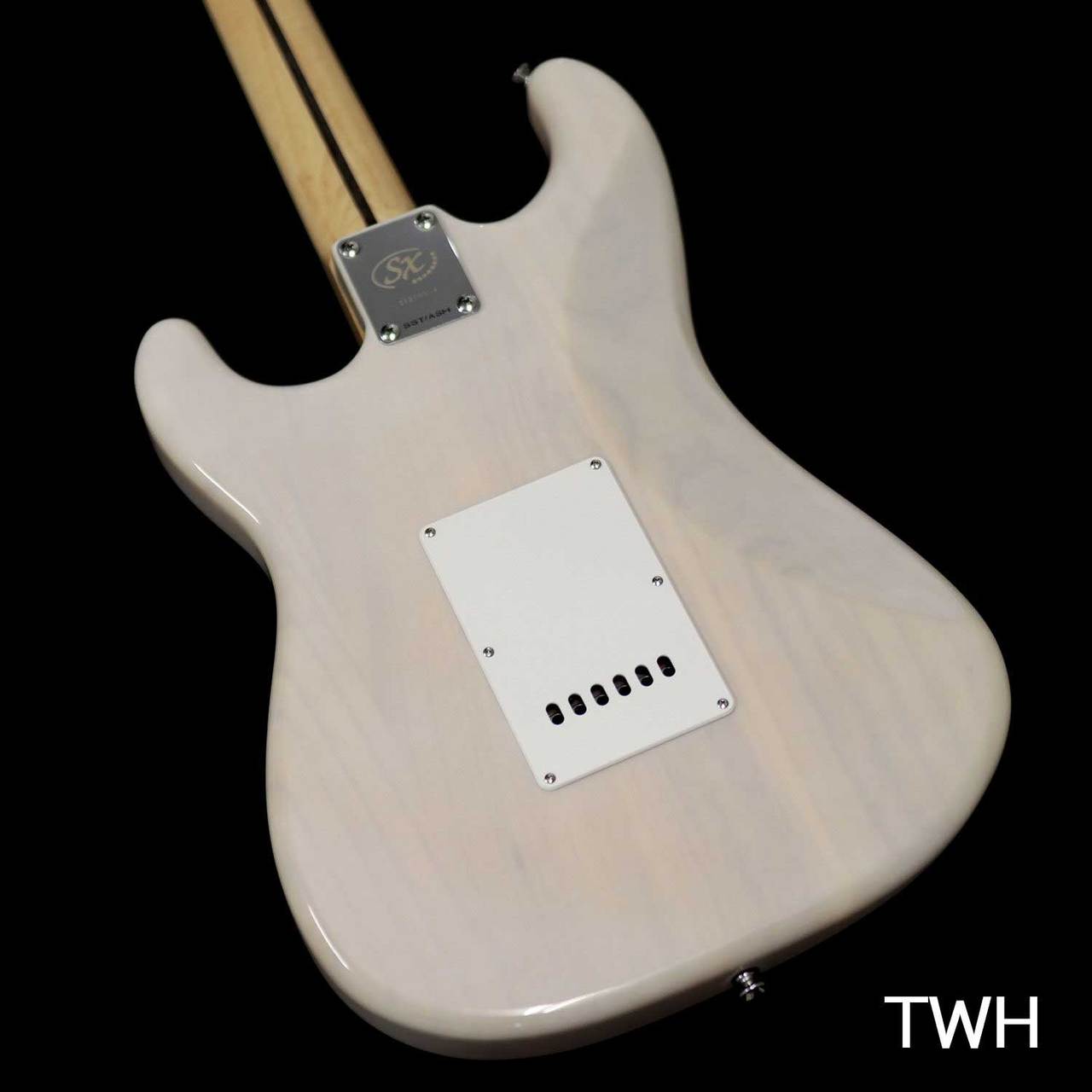 SX SST/ASH エレキギター 初心者14点セット【VOXアンプ付き】 TWH