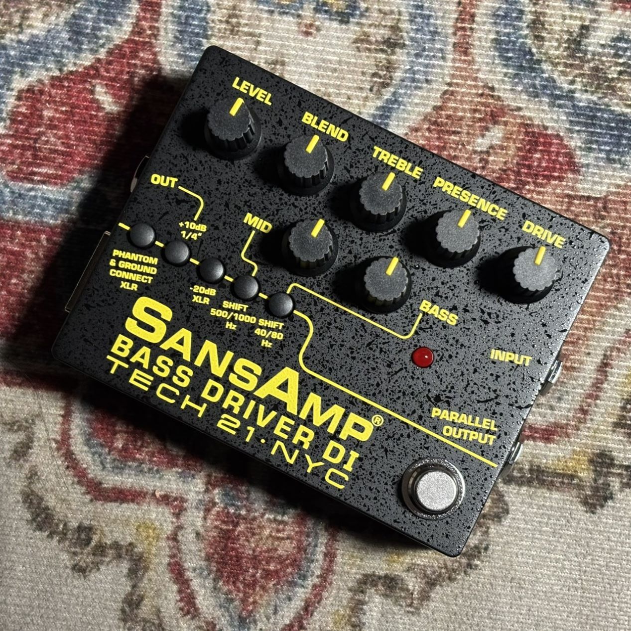 TECH21 SANSAMP BASS DRIVER DI V2 ベース用プリアンプ ダイレクト