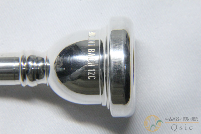 Bach 12C 細管用マウスピース [XL496]【神戸店在庫】（中古）【楽器