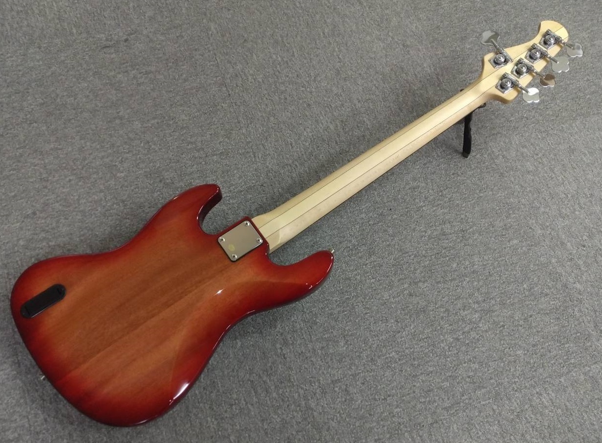 Bacchus Universe Series / WJB5-BP/Act RD-B(レッドバースト) ・5弦 
