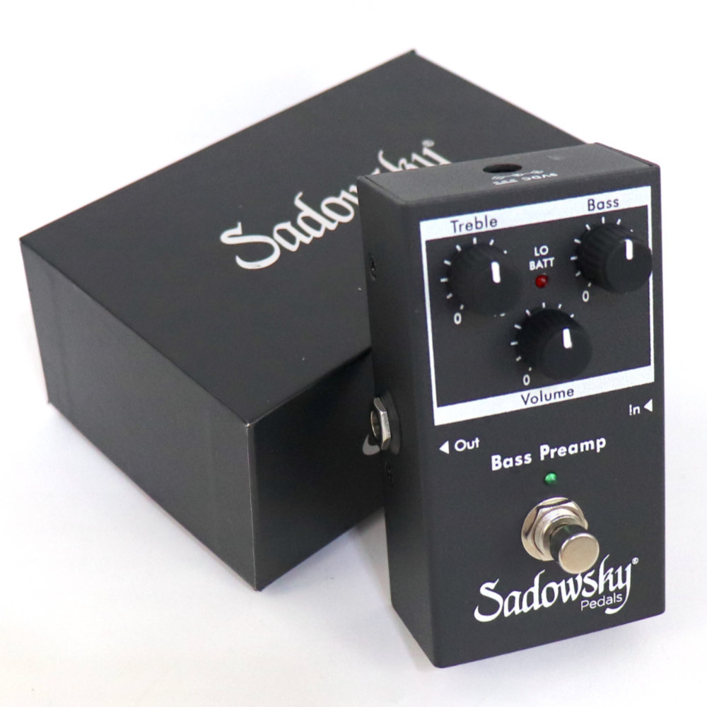 日本未入荷 Sadowsky ベース Preamp Bass SBP-2 Sadowsky 【中古】 ベース