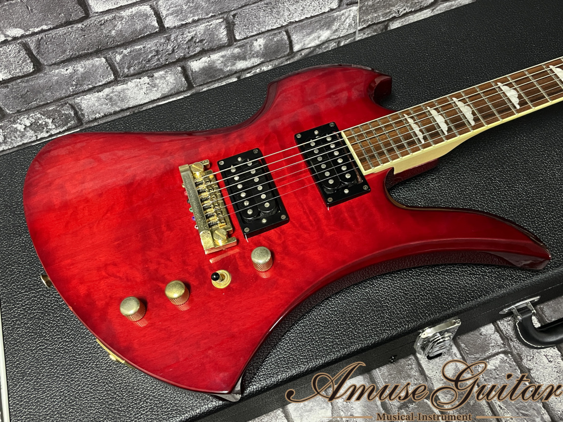 B.C.Rich Mockingbird-650JE # STRB【See-Through Red Burst】w