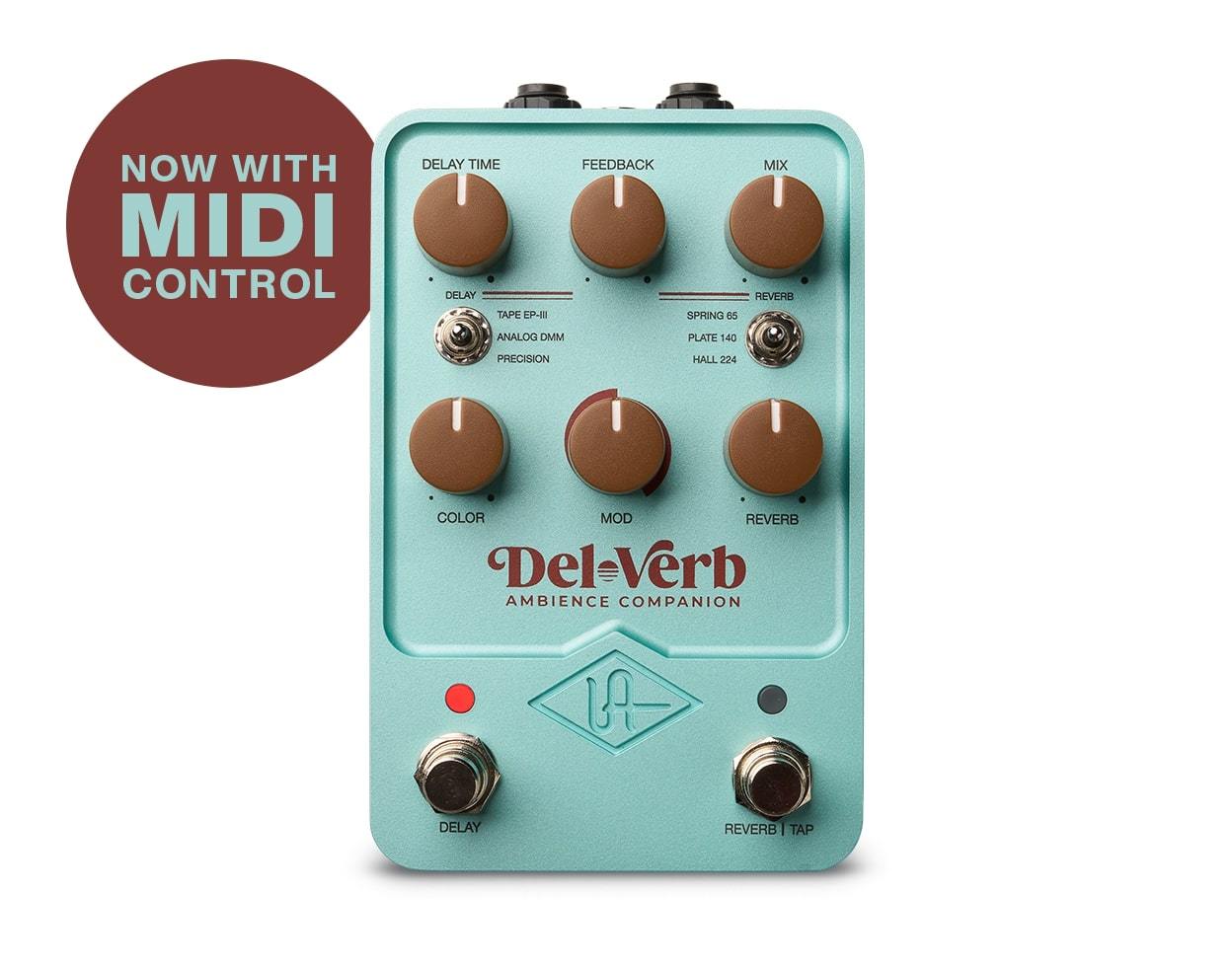 Universal Audio UAFX Del-Verb Ambience Companion ユニヴァーサル