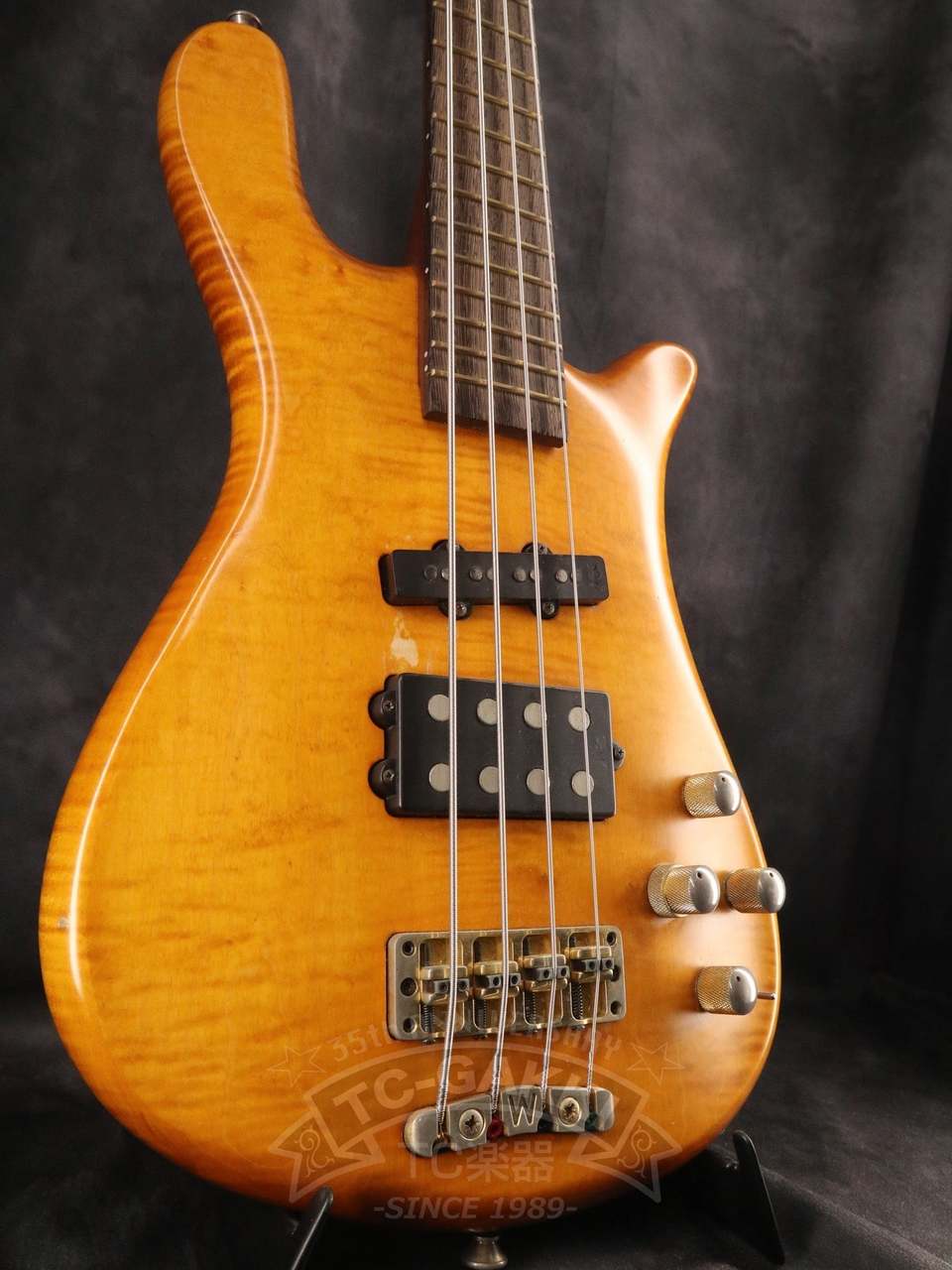 Warwick Streamer LX JazzMan ドイツ製 Warwick Streamer LX Jazzman 4 Honey Violin Oil Finish 2004年
