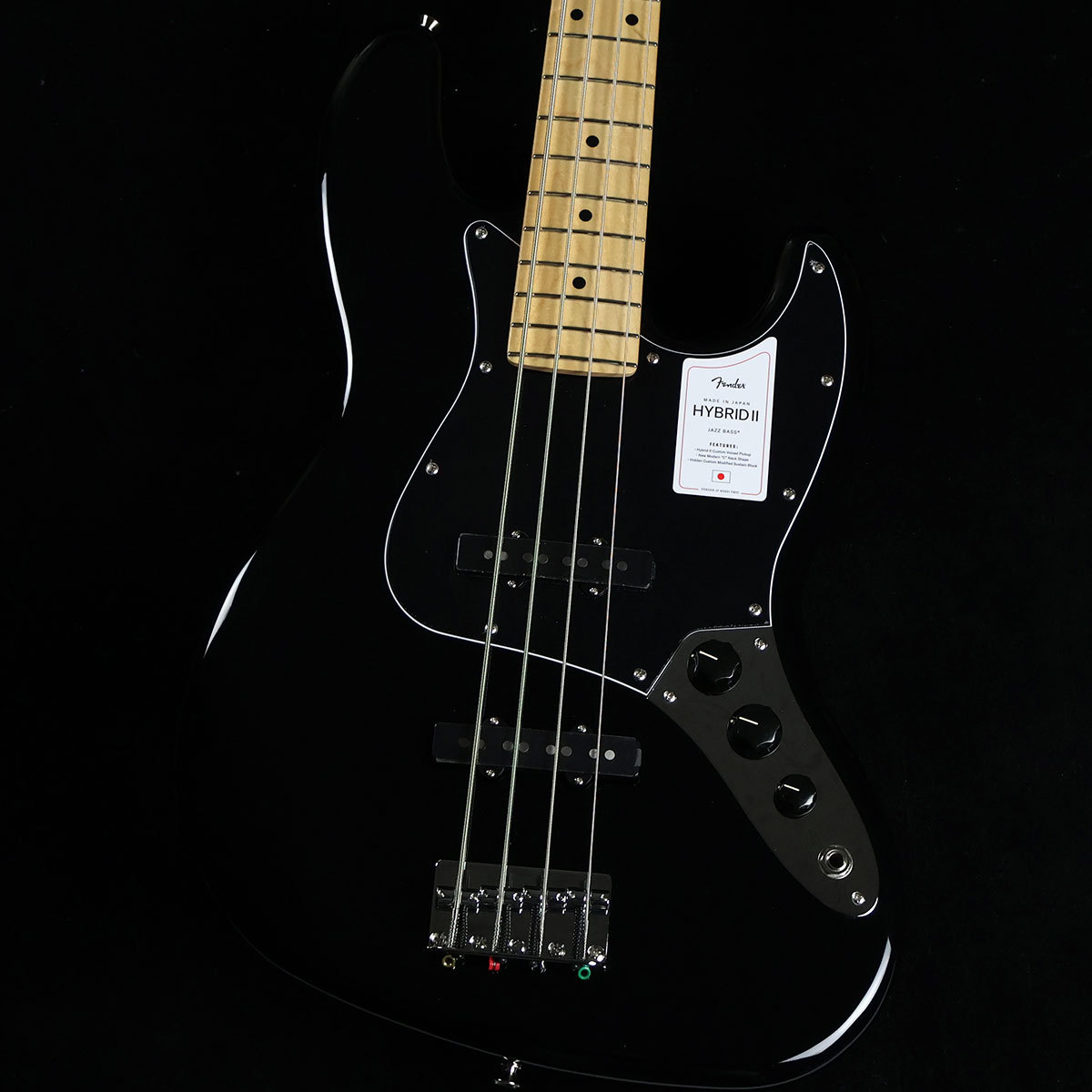 Fender Made In Japan Hybrid II Jazz Bass Black ジャズベース