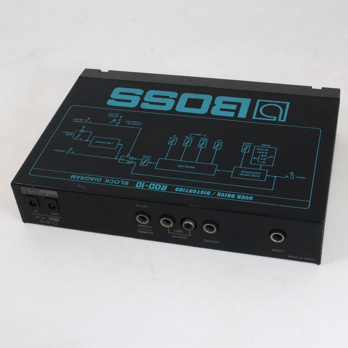 ギター BOSS OVER DRIVE DISTORTION ROD-10 BOSS ROD-10 Over Drive Distortion Micro Rack Guitar Effects