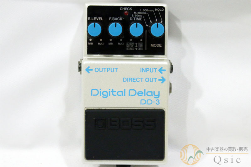 1986 Boss DD-3 Digital Delay Vintage Guitar Effects Pedal