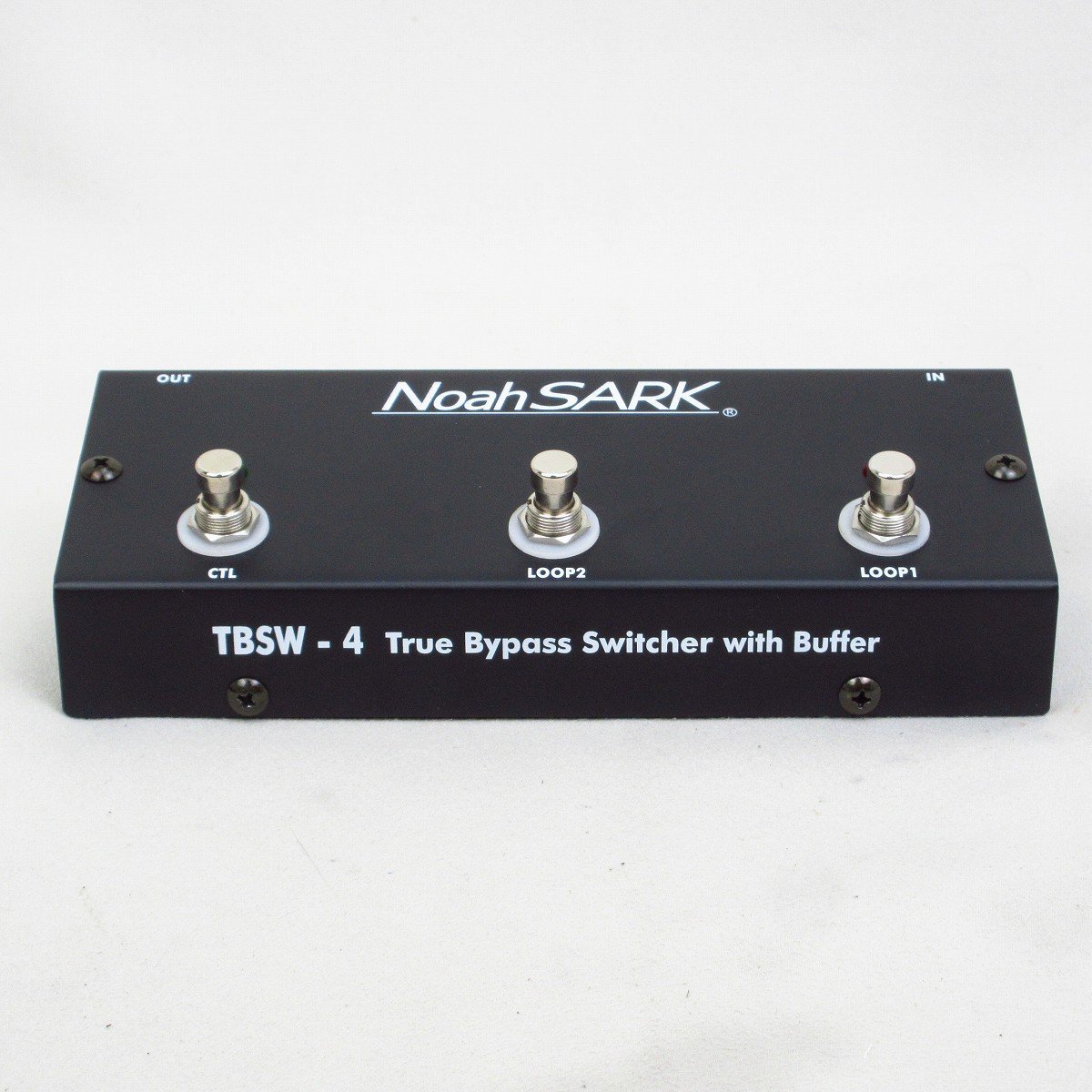 noahsark TBSW トゥルーバイパススイッチャー 4スイッチ Noah'sark TBSW-4 True Bypass Switcher with Buffer