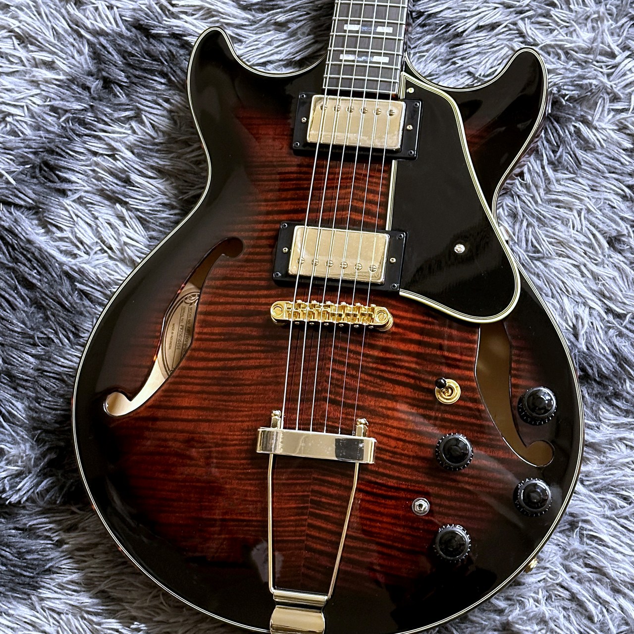 Ibanez AMH100FM-DVS (Dark Violin Sunburst) -AM Artcore