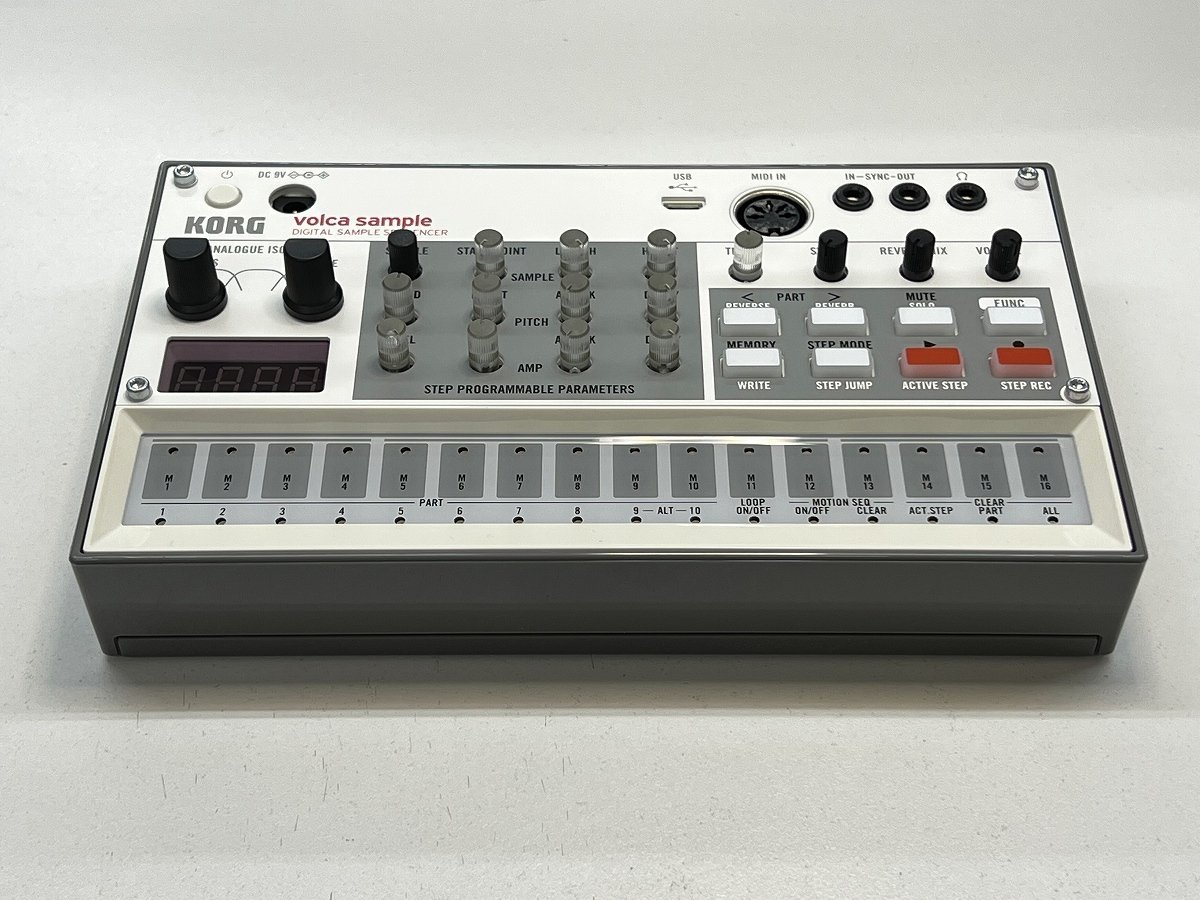 KORG VOLCA-SAMPLE2 サンプルシーケンサー【WEBSHOP】（新品特価 