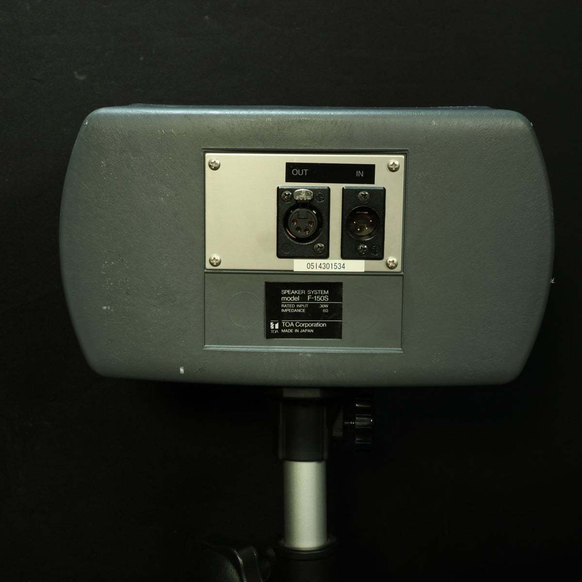 TOA KZ-155 移動用PAスピ-カ-&スタンドセット 【訳アリ】 【福岡店