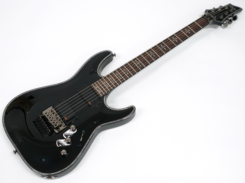 着後レビューで 送料無料】 ギター Schecter Hellraiser AD-C-1-FR-HR ...