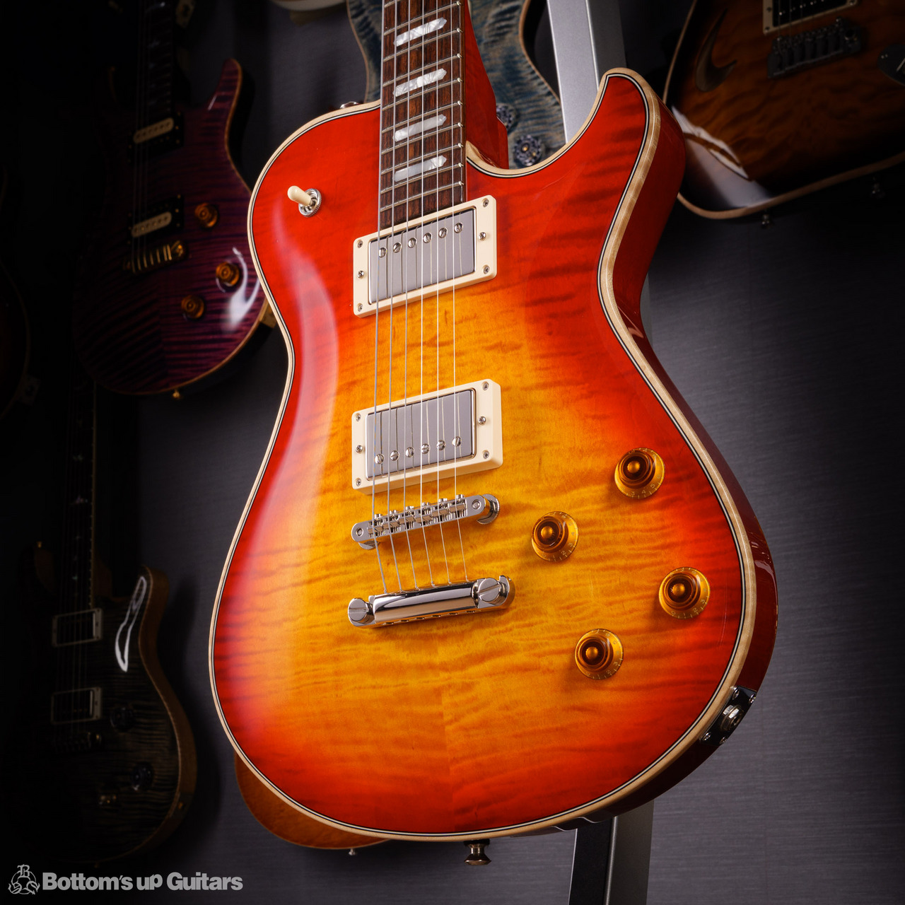Knaggs Guitars ES Kenai T/S ES#321 Dark Cherry Sunburst 【Eric