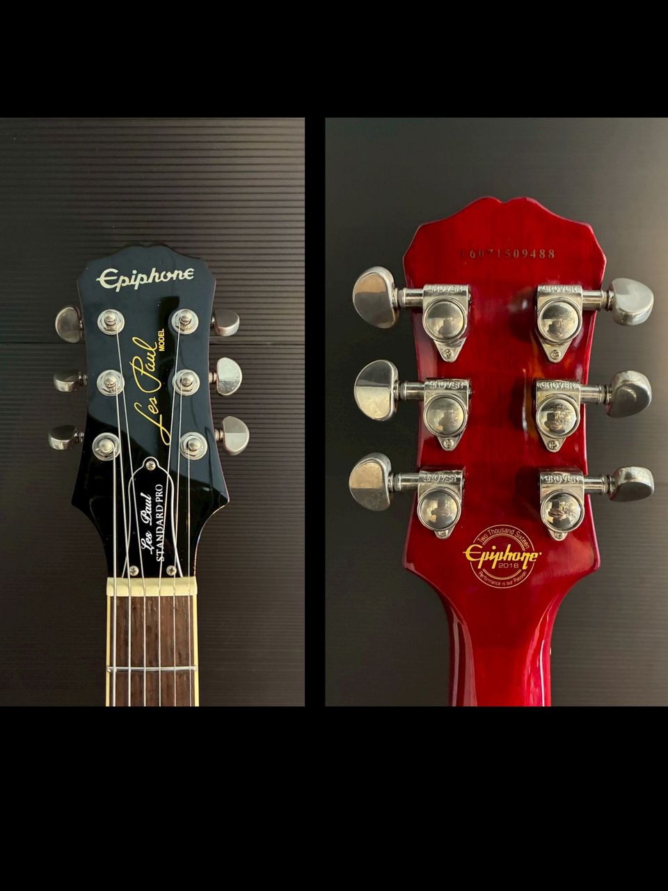 【新品弦張替済】Epiphone  Les Paul STANDARD PRO 新品弦張替済】Epiphone Les Paul STANDARD PRO