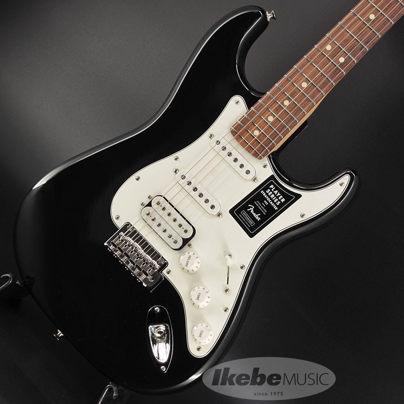 Fender Player Stratocaster HSS (Black/Pau Ferro)（新品