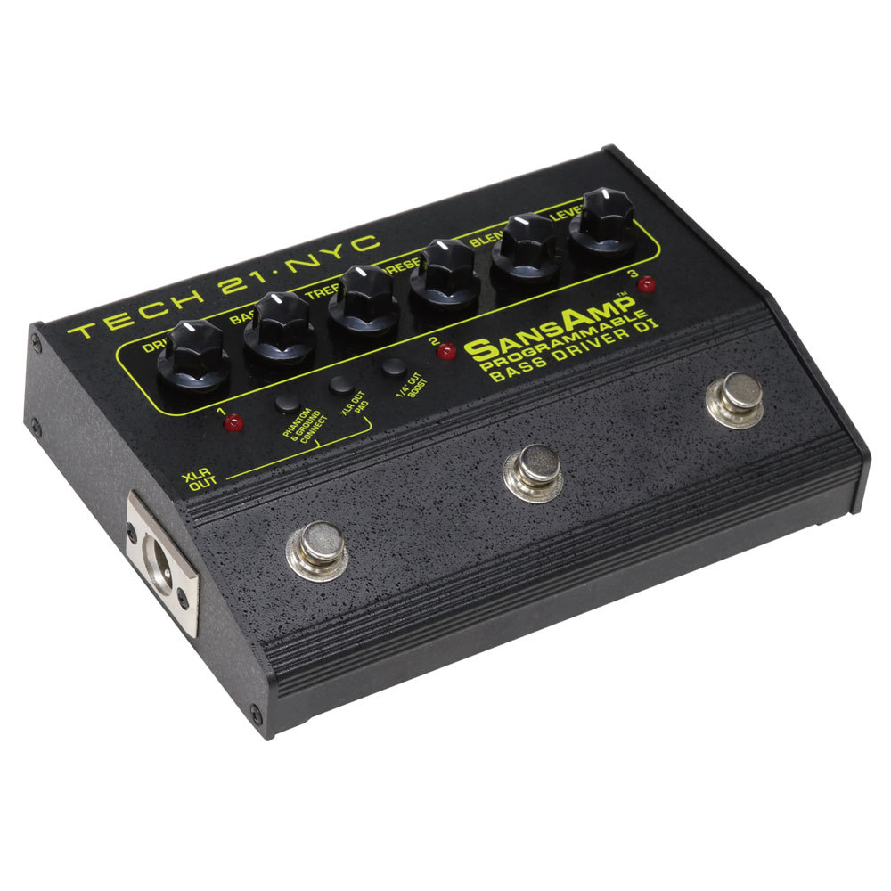 TECH21 SansAmp PBDR PROGRAMMABLE BASS DRIVER DI ベース用プリアンプ