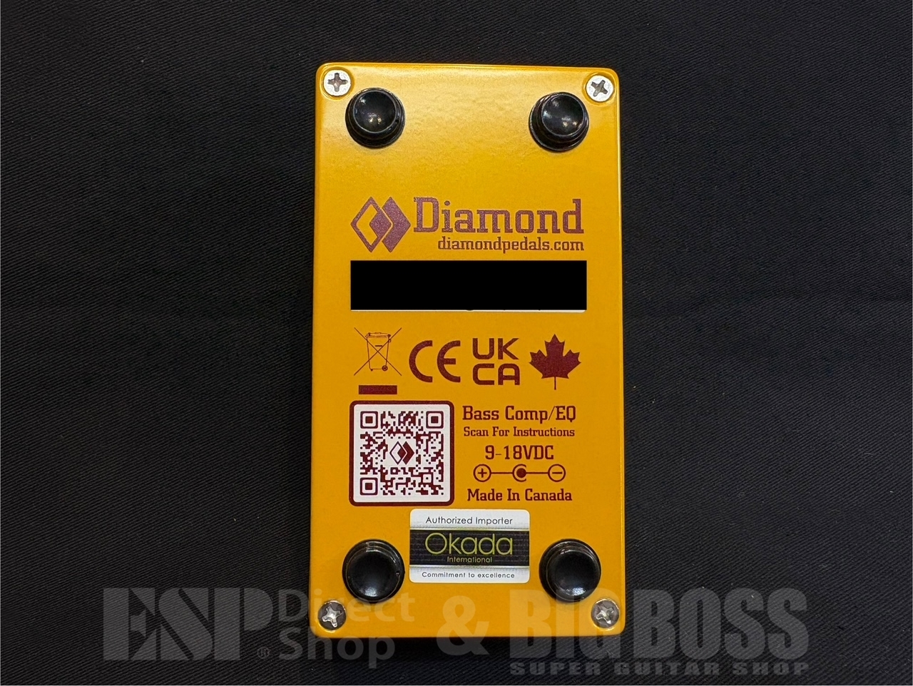 Diamond Bass Comp ベースエフェクター Diamond Bass Comp ベースエフェクター Diamond Bass Comp