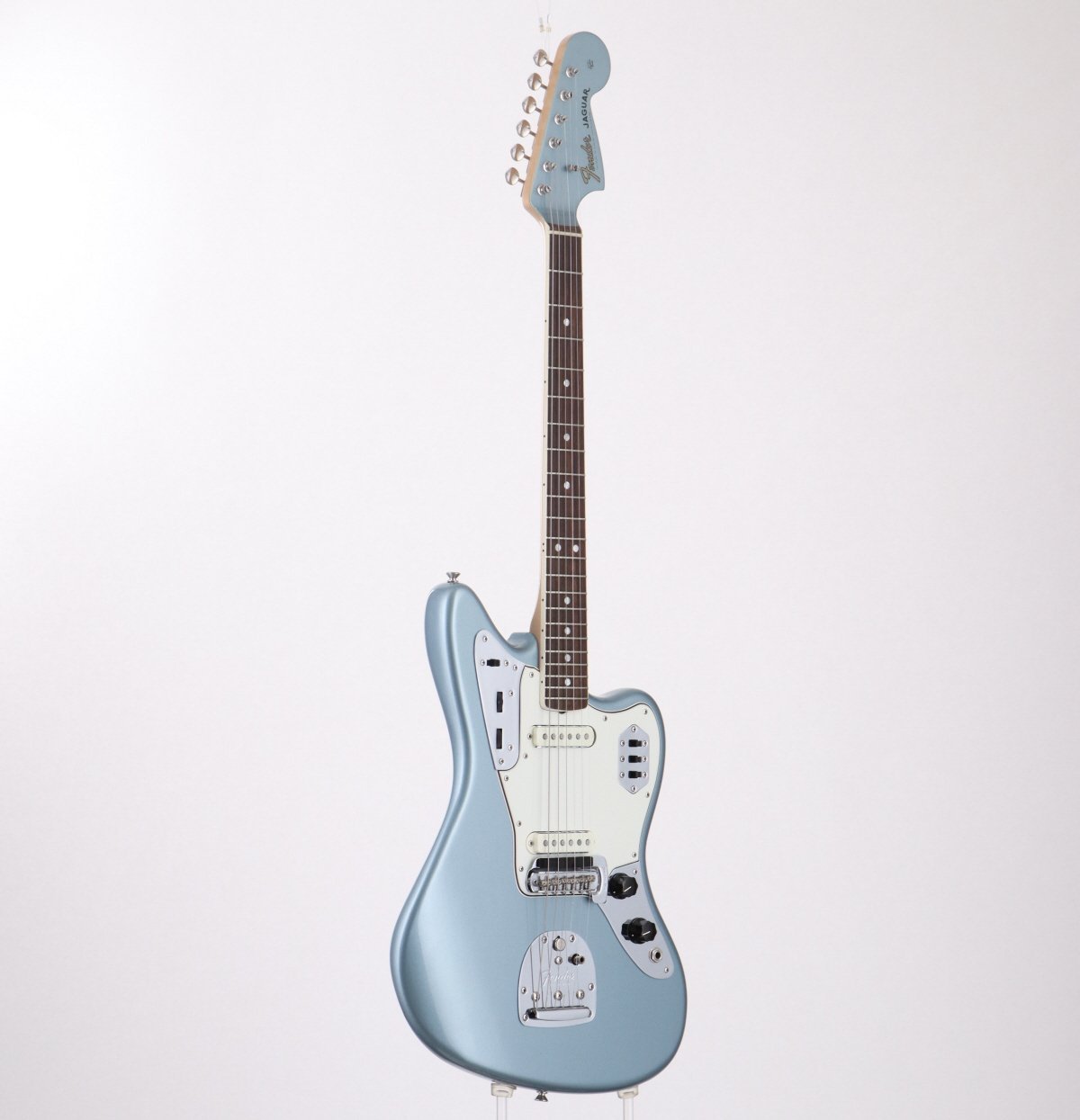 ギター Fender New American Vintage 65 Jaguar Fender New American Vintage 65 Jaguar Blue Ice Metallic