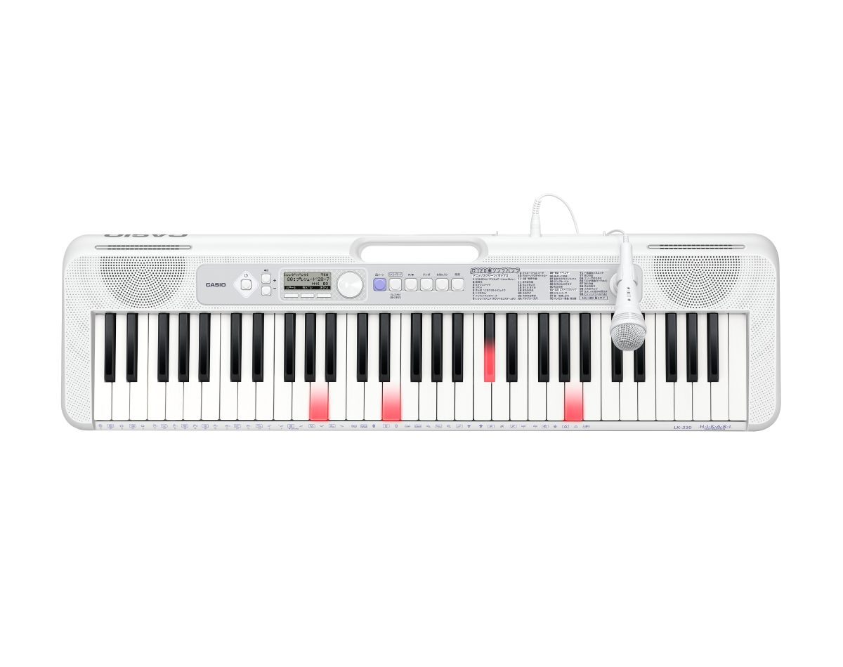 Casio LK-330 Casiotone 光ナビゲーションキーボード 《61鍵キーボード》【Webショップ限定】（新品）【楽器検索デジマート】