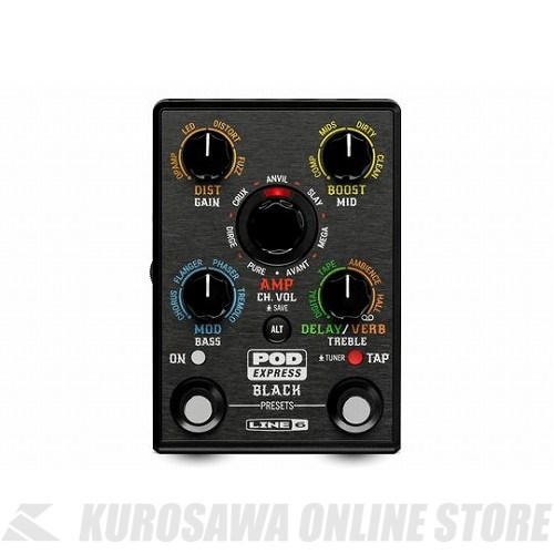 LINE 6 POD Express Black マルチエフェクト（新品/送料無料）【楽器