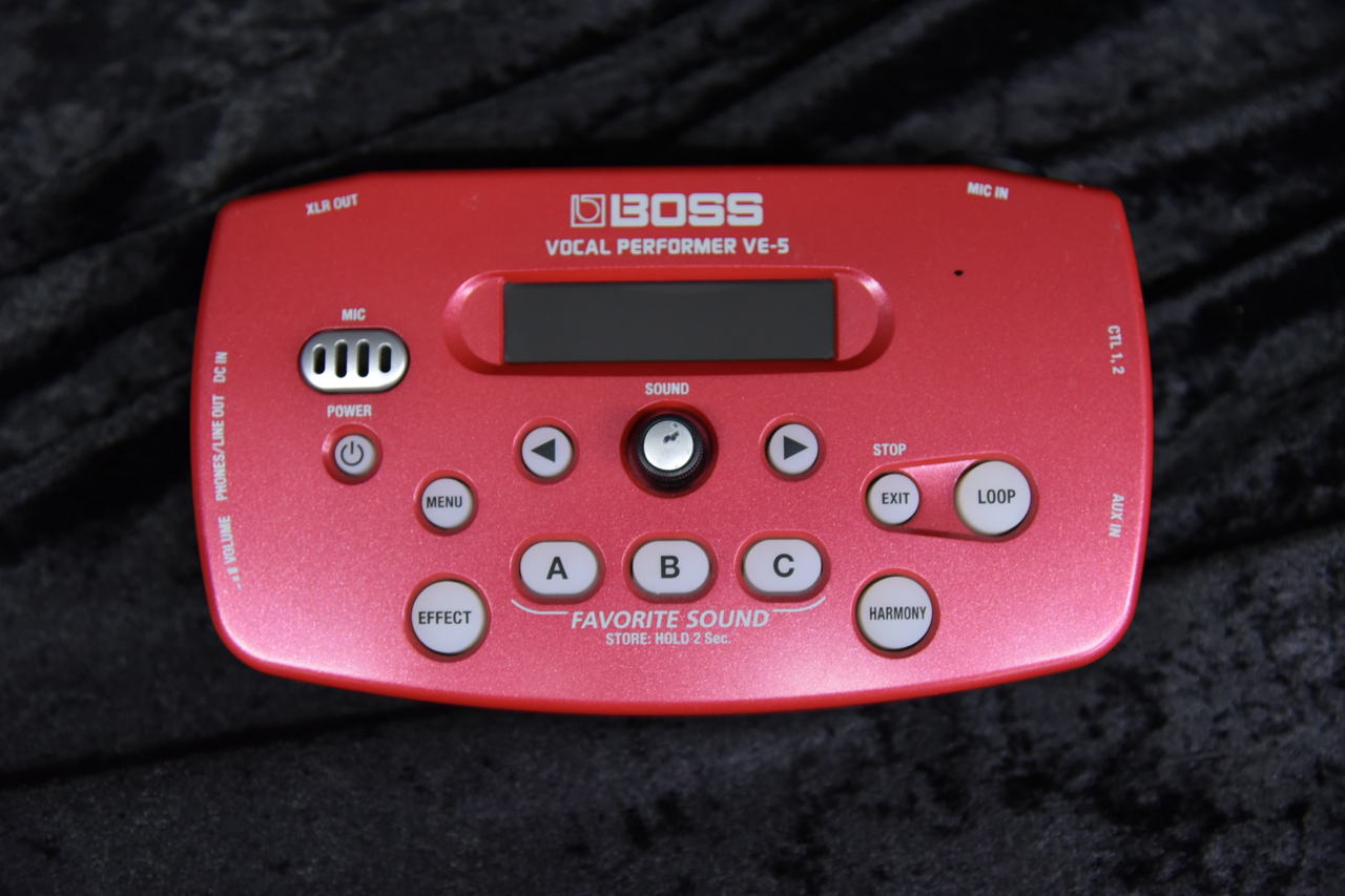 中古ヴォーカルエフェクター新入荷情報】BOSS／VE-5 VOCAL