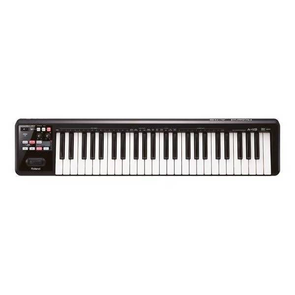Roland A-49 BK ブラック MIDIキーボード・コントローラー 49鍵盤