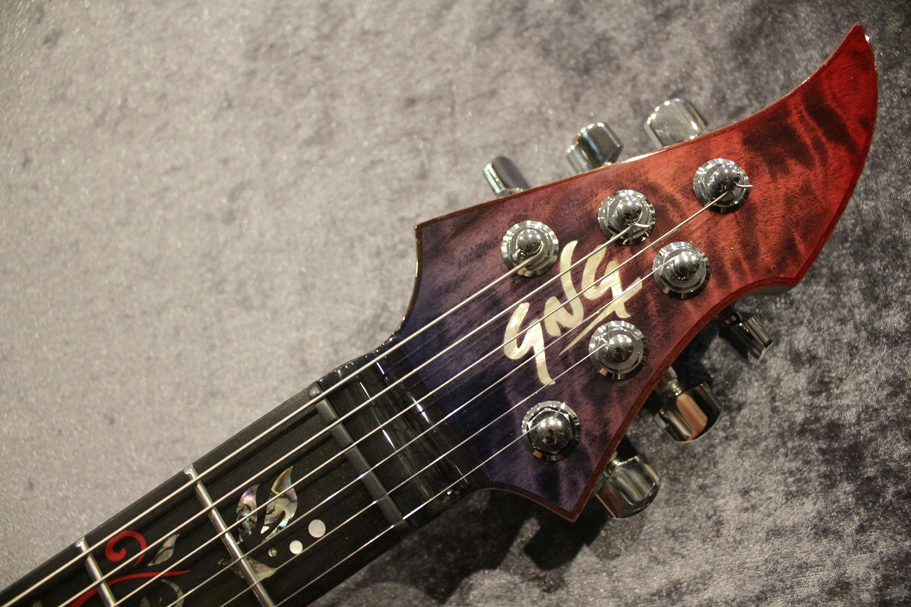 Giulio Negrini Guitars (GNG) Custom Order Brea Carved 6 1-Piece