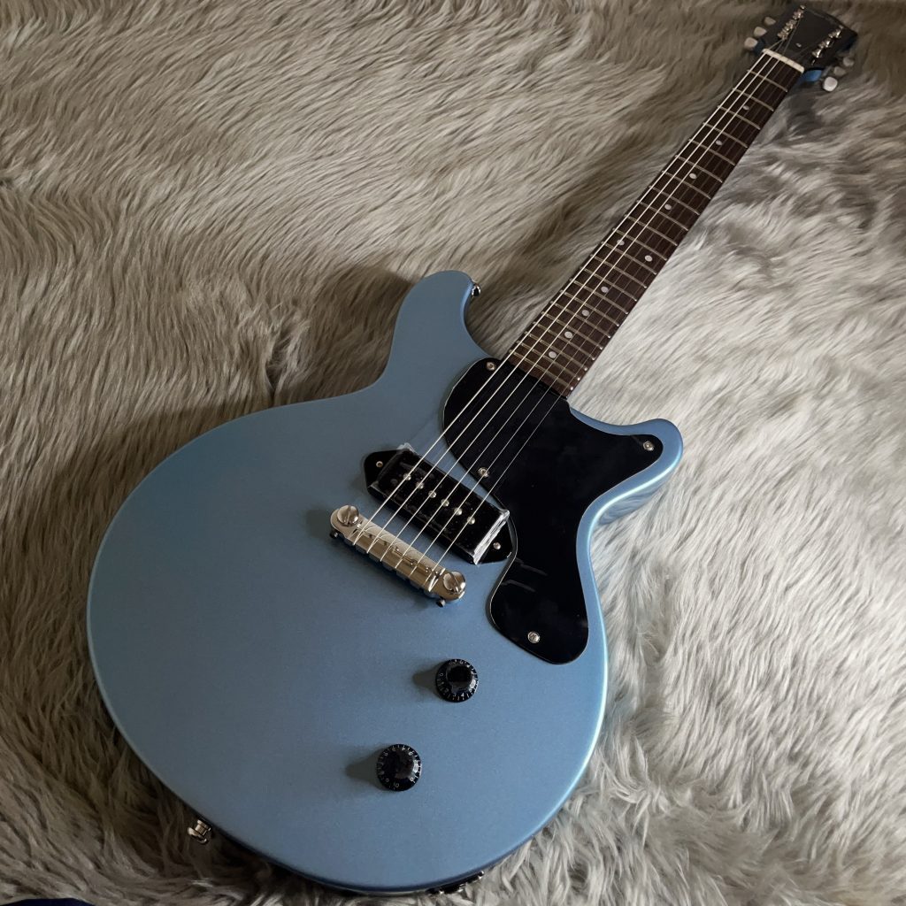 GrassRoots G-JR-LTD Pelham Blue レスポールジュニアタイプ ペルハムブルー 青 エレキギター 【現物写真】（新品特価/送料無料）【楽器検索デジマート】