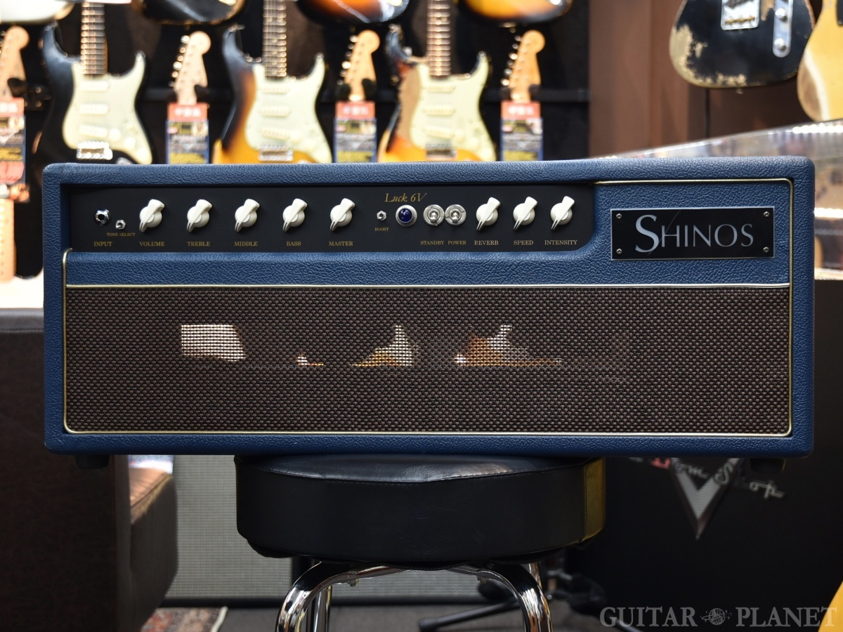 SHIINOS Luck 6v ''Tremolo&Reverb'' Head -Blue Tolex