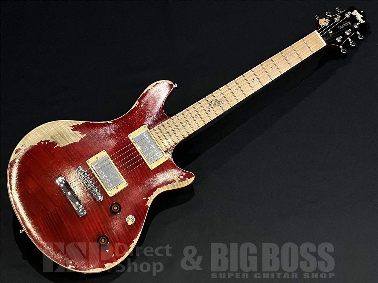 BanG Dream! POTBELLY FM Rāna / Distressed See Thru Wine Red（新品