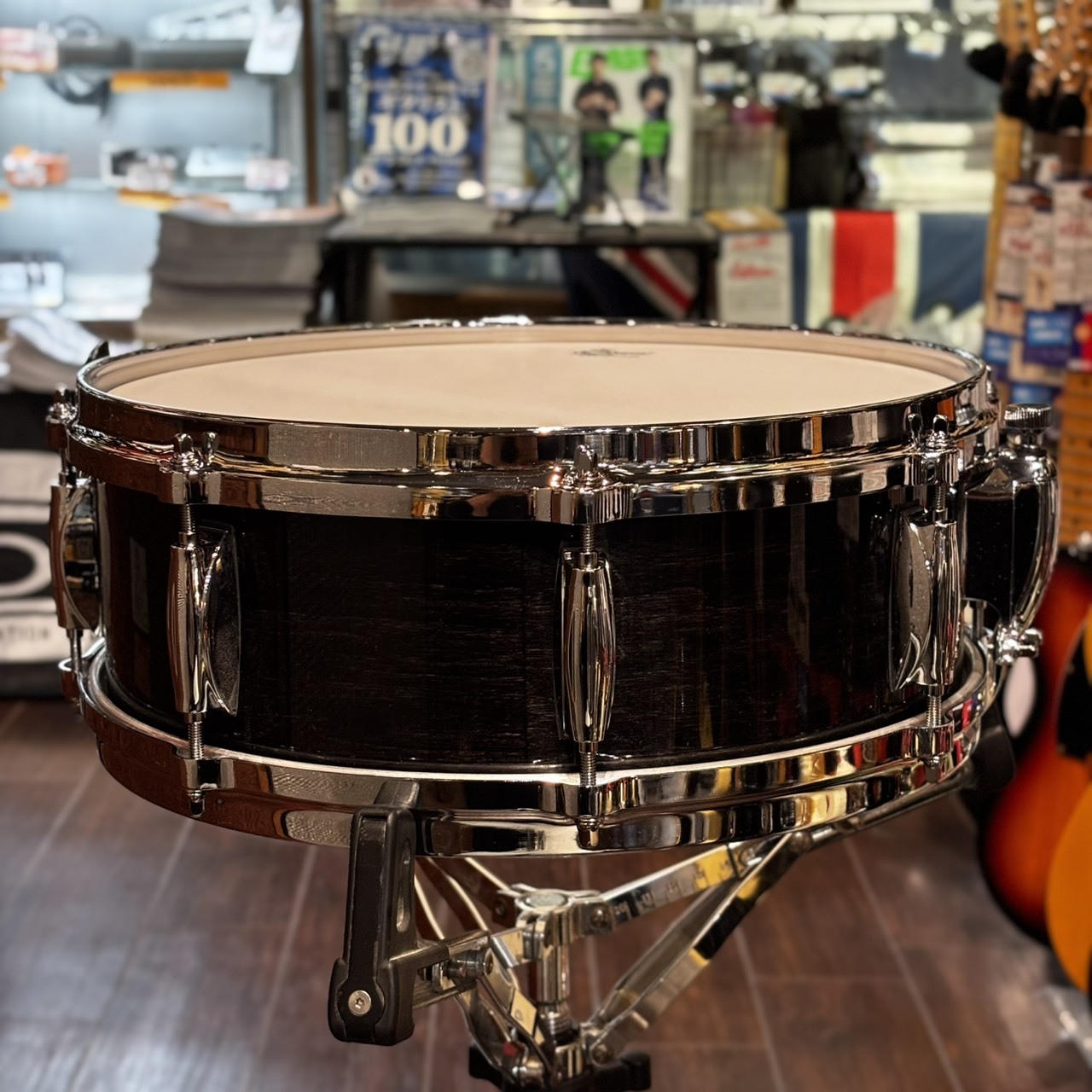 『ハルトムート様』専用 Gretsch USA Custom Ridgeland Snare Drum Ebony Gloss 14