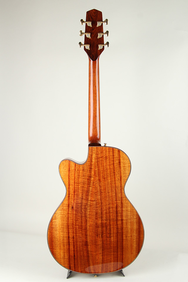 Grimes 15inch Custom Archtop Figured Koa Back /Natural（中古