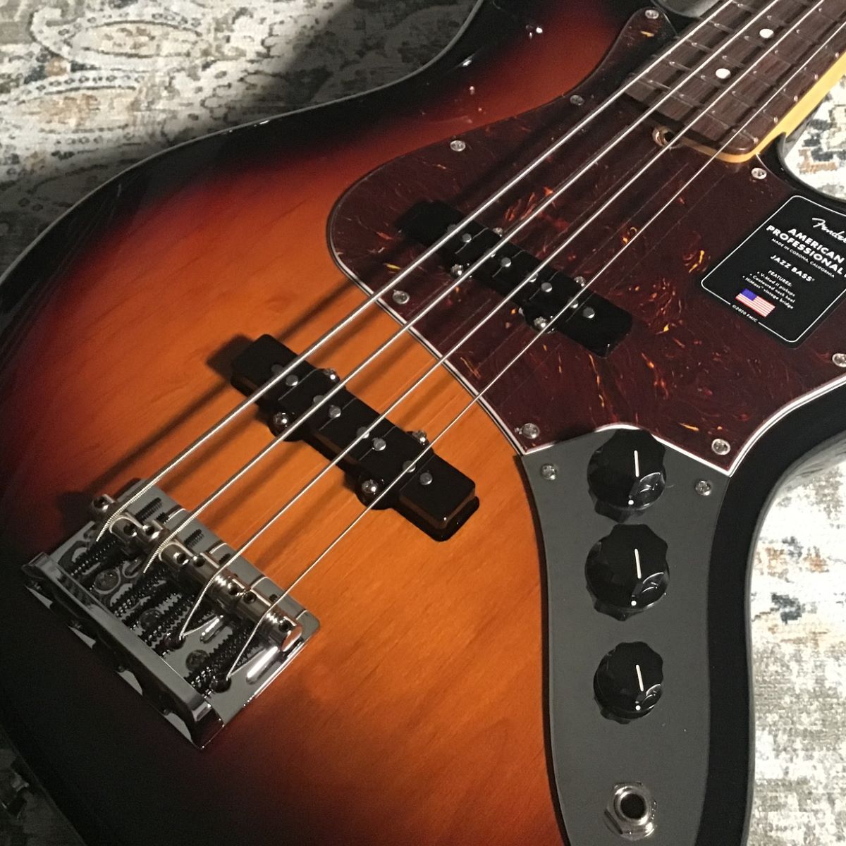 Fender American Professional II Jazz Bass 3CS #US23021498